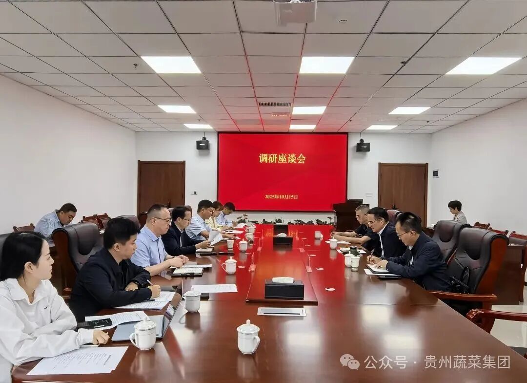 省农发集团外部董事赴蔬菜集团调研指导 共绘“十五五”高质量发展蓝图